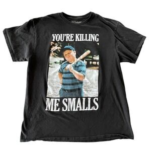 The Sandlot Movie Graphic Tee‎ Mens L Black Youre Killing Me Smalls Vintage 90s